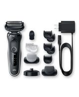 Series 5 Easy Rinse Electric Shaver with Beard Trimmer Head & Charging Stand